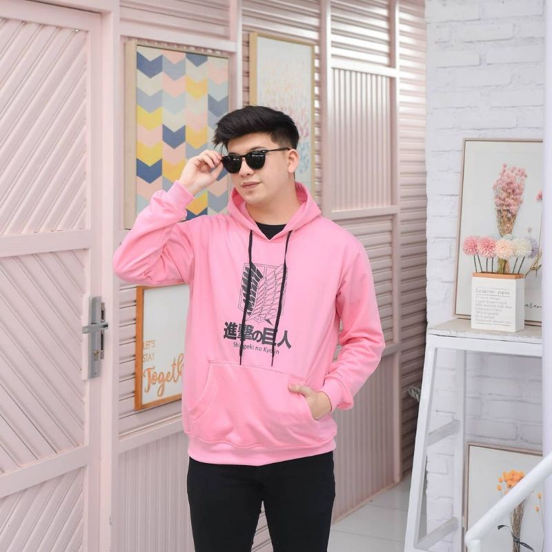 JAKET HOODIE ATTACK ON TITAN SNK (Shingeki no Kyojin) / jaket AOT Scouting Legion-6