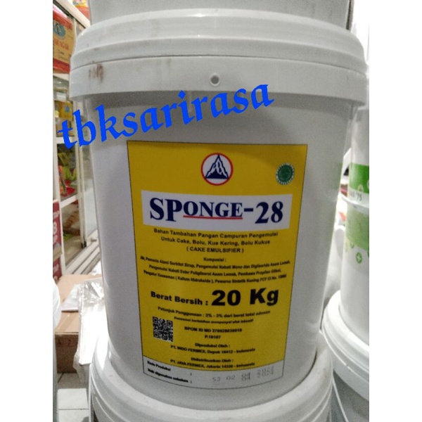 

SP Sponge-28 Cake Emulsifier Sponge28 20kg