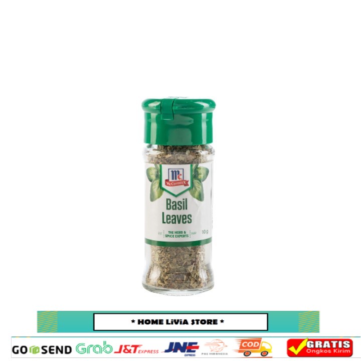 

McCormick's Basil Leaves 10 gr