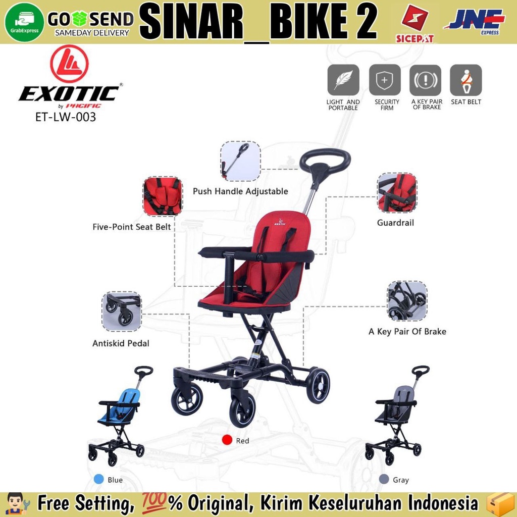 Magic Stroller Exotic ET-LW-003 // 126 //127 Baby Stroller Children Stroller