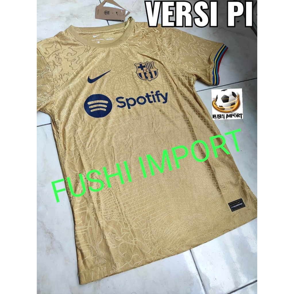 Player Issue | Jersey Baju Bola Barca Away 2022 2023 Drifit Adv Vaporknit