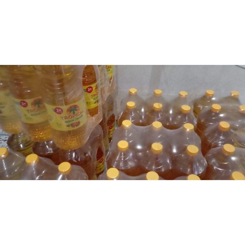 

Minyak goreng Tropical 2lt 1 krat (isi 6botol)