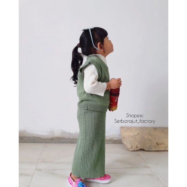 Rok span rajut anak / Rok span anak / Skirt Knitted