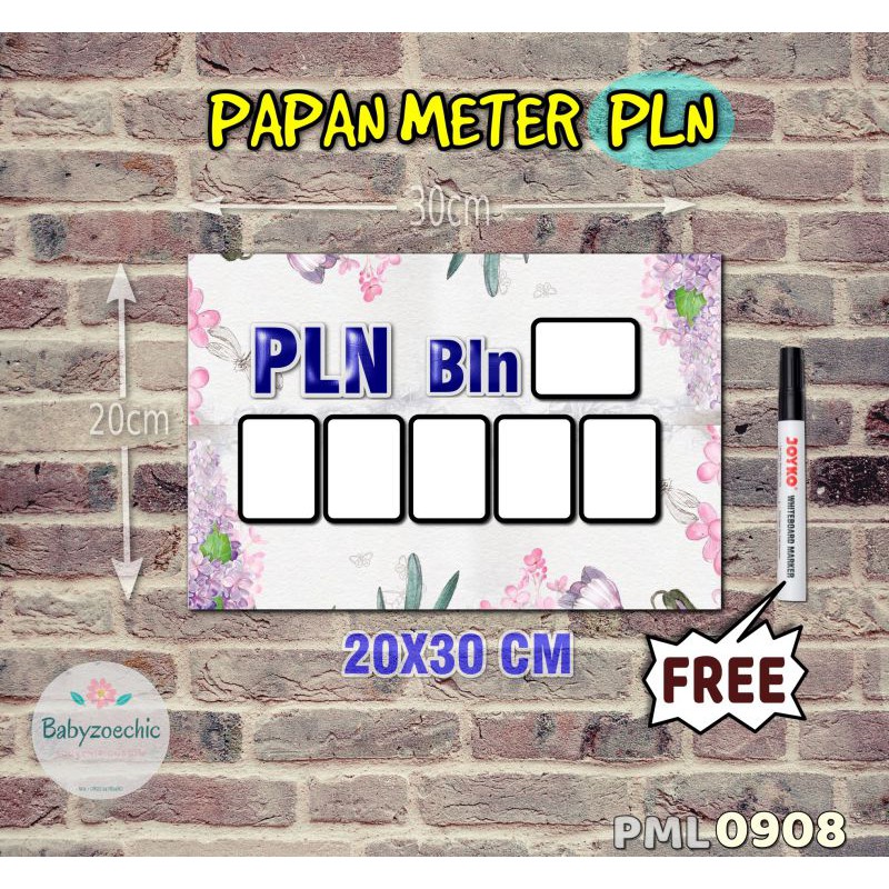 

Zoe Papan Meter Listrik PLN PAM motif Unik - Lukis 08