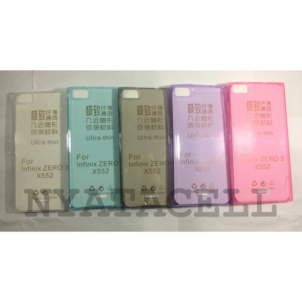 Case Ultrathin Infinix Zero 3 X552 /Ultra Thin/Fit/Softcase/Silikon