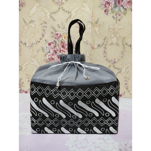 tas hajatan serut motif batik terbaru uk.22x22