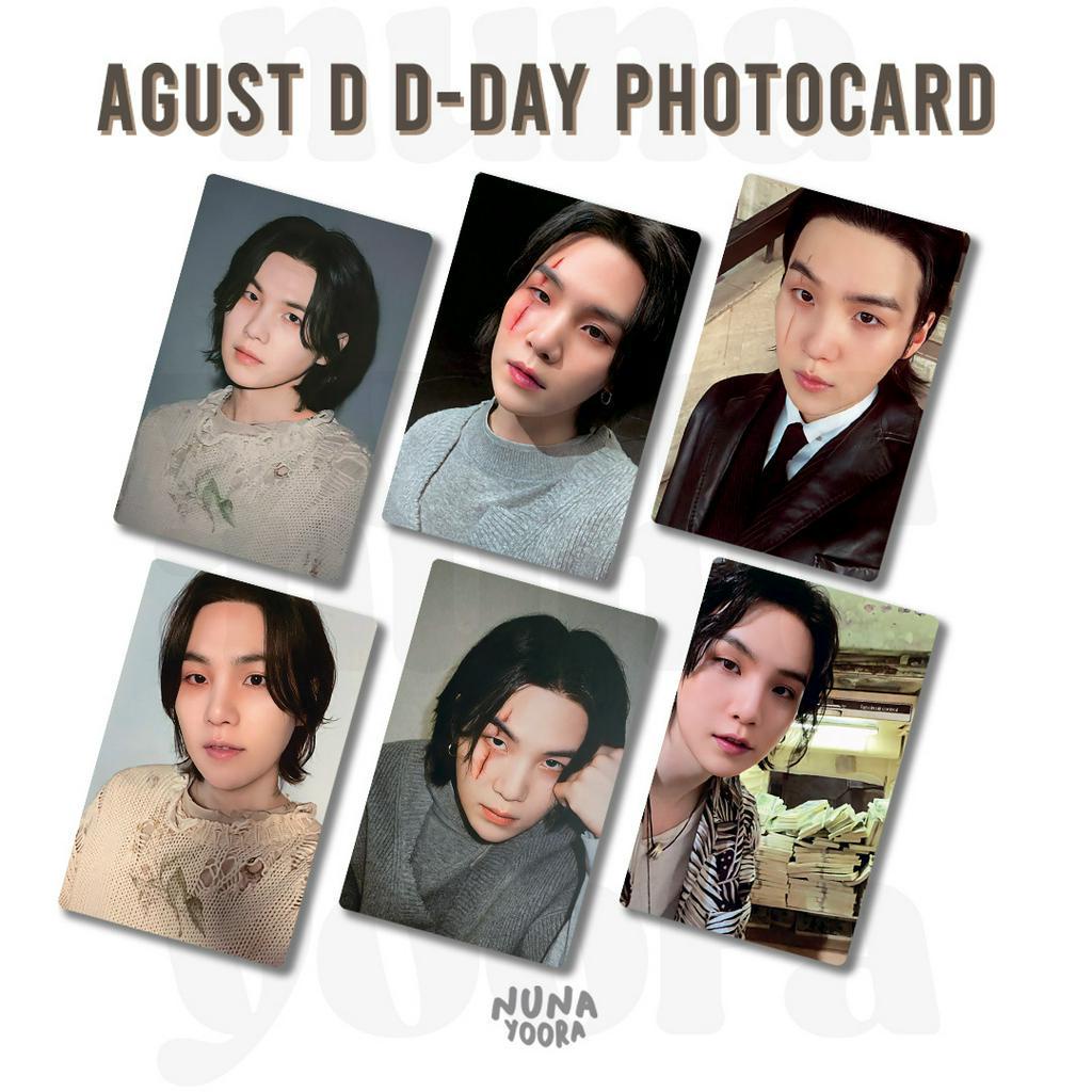 AGUST D D-DAY PHOTOCARD SUGA BTS 2023