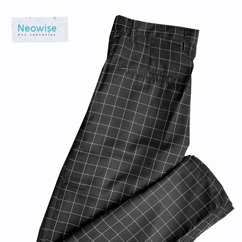 Celana Tartan Pria Celana Kotak-Kotak Pria Celana Tartan Neowise Original Pantis