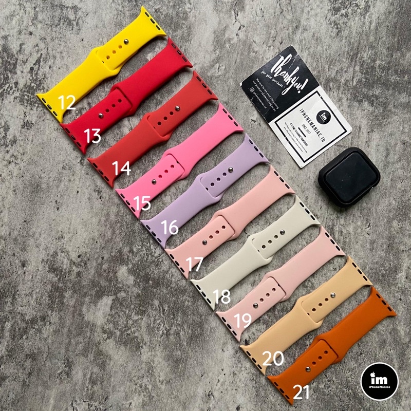 PREMIUM SPORTBAND STRAP SMARTWATCH IWATCH GRADE A++ LIKE ORI 1:1 40mm 44mm 38mm 42mm APPLE WATCH SERIES 8 7 6 5 4 3 2 1 SE