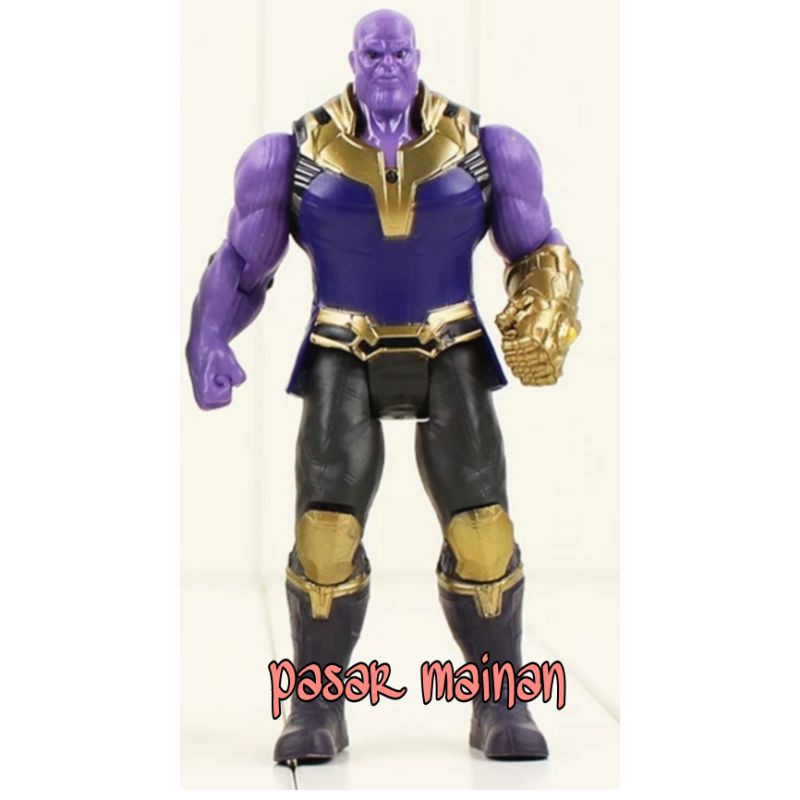 Figure Avengers Thanos Hulk Buster Set 3 infinity War Satuan/pajangan avengers/mainan Avenger