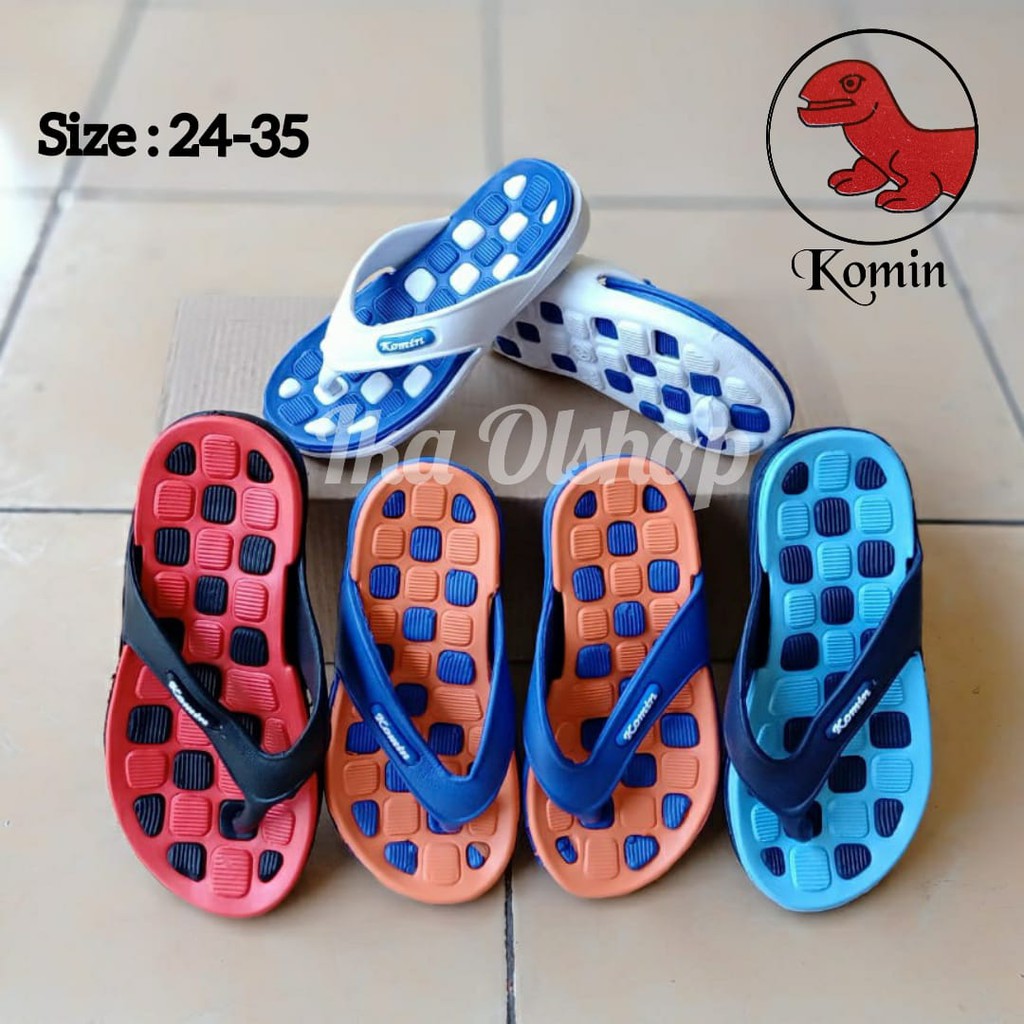 KOMIN Sandal Japit Anak Ukuran 24-35