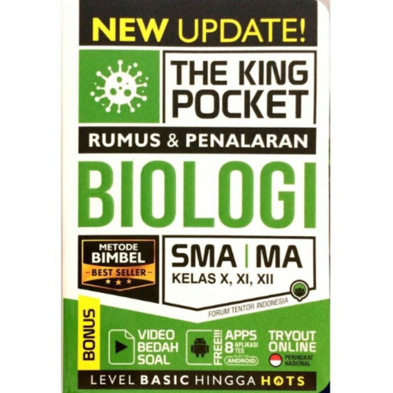 THE KING POCKET BIOLOGI [Preloved]