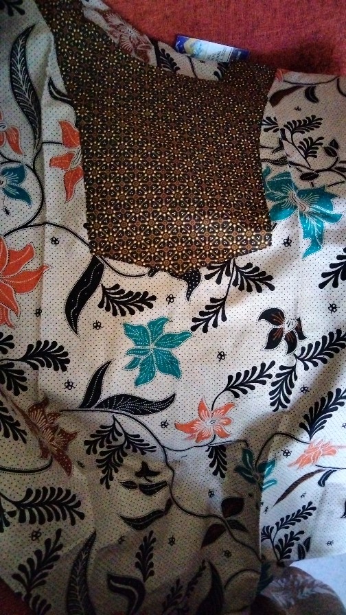 Atasan Dress Tunik Batik Big Size Ld 140 Xxxxxl Kantoran Batik Pekalongan