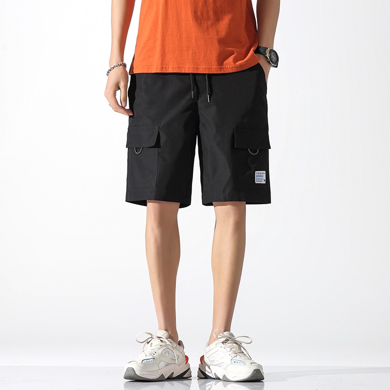 Celana Pendek Pria  Multi-saku Sport Casual Olahraga Santai Sporty Fashion Shorts K106