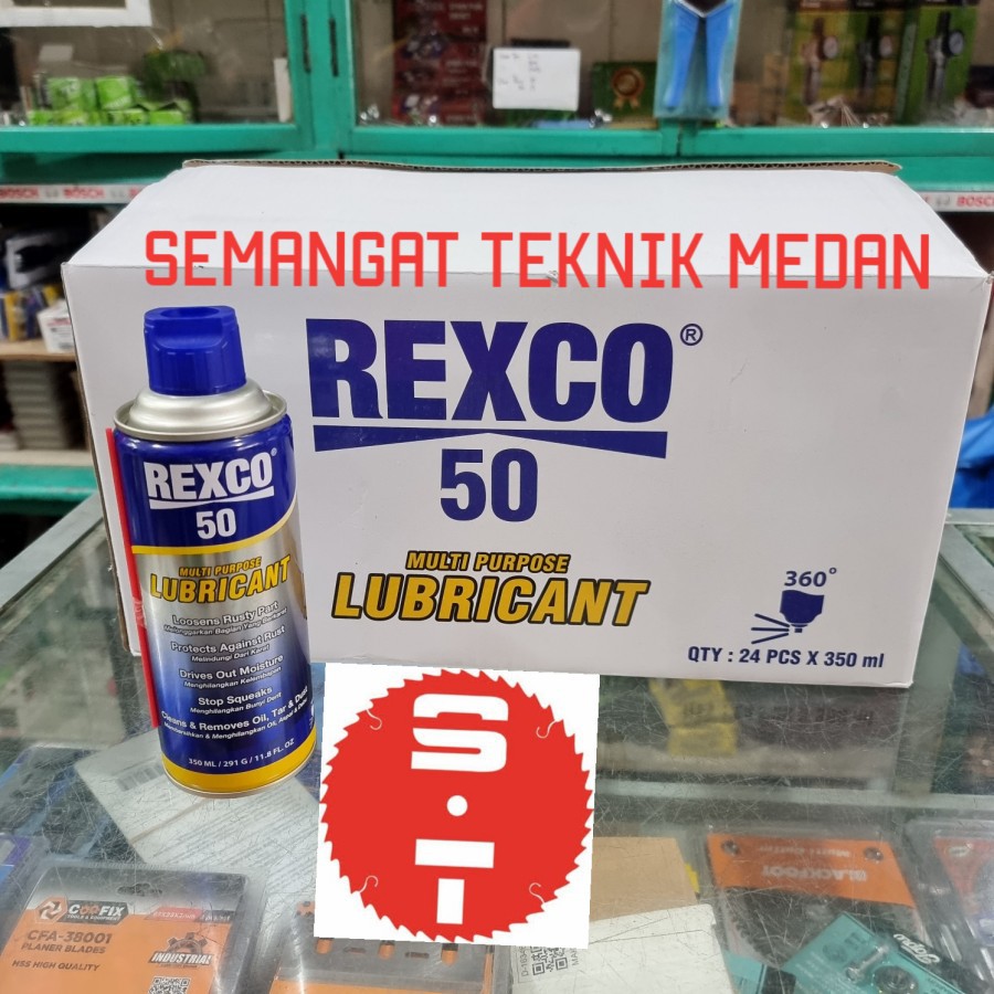 REXCO50 PELUMAS SERBAGUNA ANTI KARAT LUBRICANT 350ml REXCO50 REXCO 50