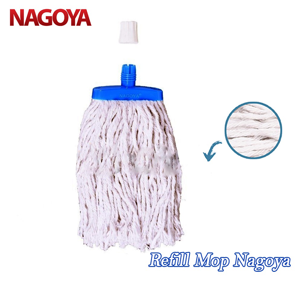 Refill Pel sumbu Nagoya Medium Alat Pel Lantai Mop Lantai 602