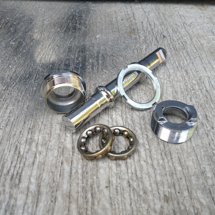 [ ONTHEL MANIA ] AS TENGAH SEPEDA ONTHEL - AS GIR DEPAN ONTHEL