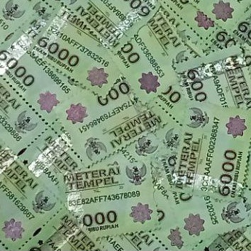 

Benda Pos Materai 6000