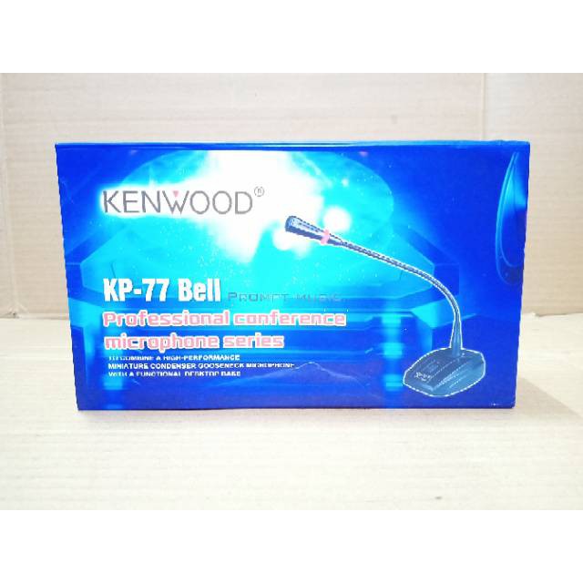 MIC MEJA KABEL KENWOOD KP 77 BELL MICROPHONE CONFERENCE NEW