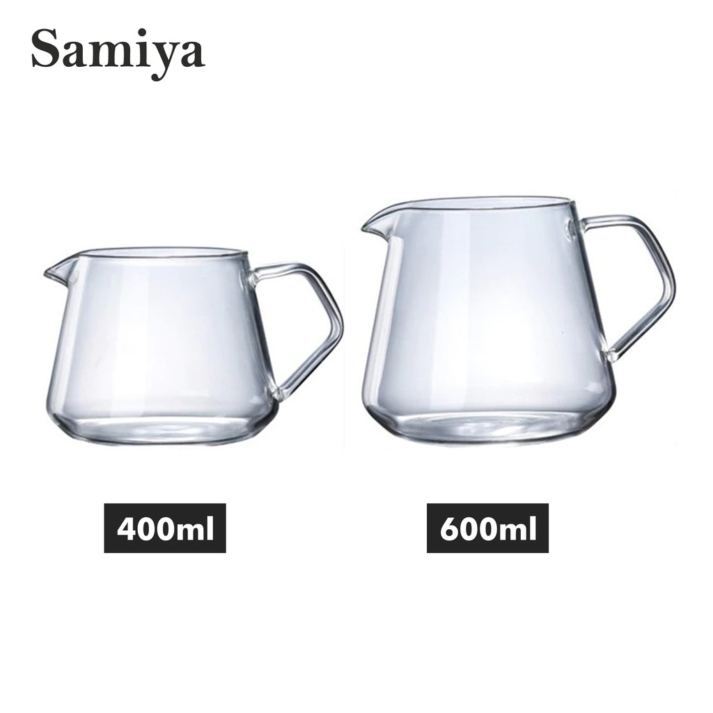 coffee maker pot / coffee maker pot kettle teko kopi barista 400ml 600ml / server teko kopi kaca borosilicate