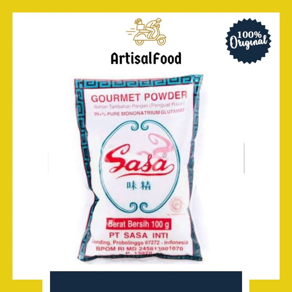 

SASA MSG 100gr ORI penyedap rasa