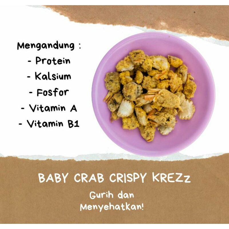 

Keripik Ikan Crispy Krezz - Baby Fish Crispy