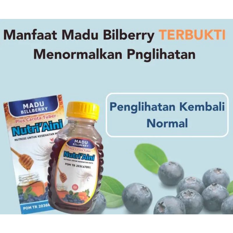 Vitamin mata kesehatan mata obat mata madu sehat mata madu bilberry