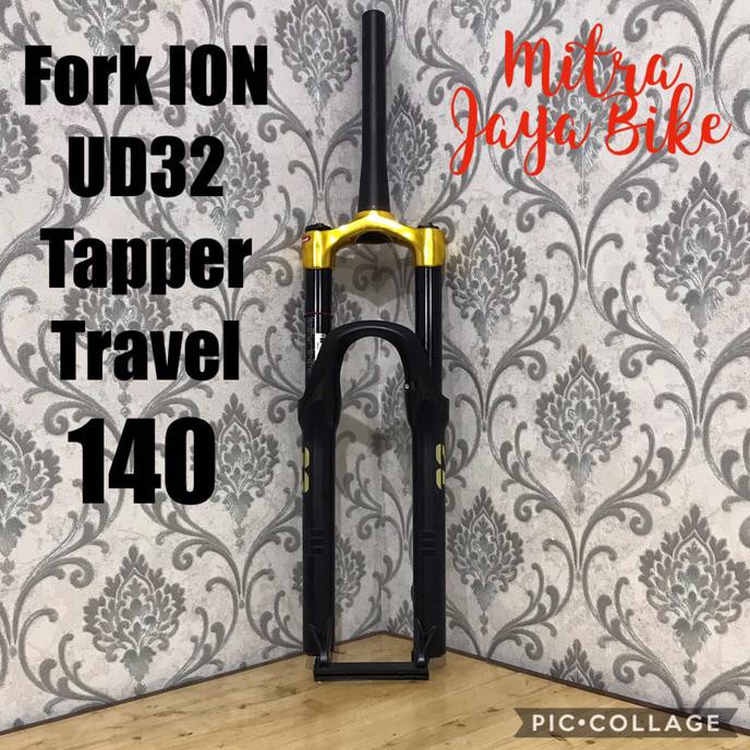 Fork ION UD32 27.5 Tapper Travel 140 Air Rebound GOLD Matte