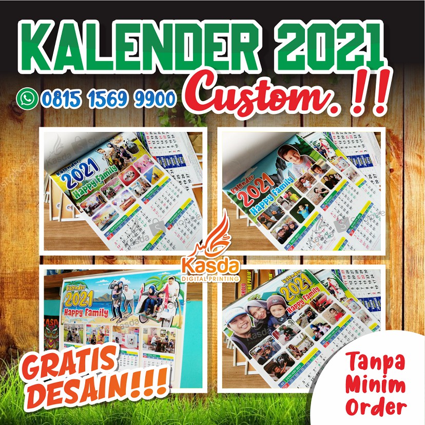 

Cetak kalender 2023 custom pakai Foto