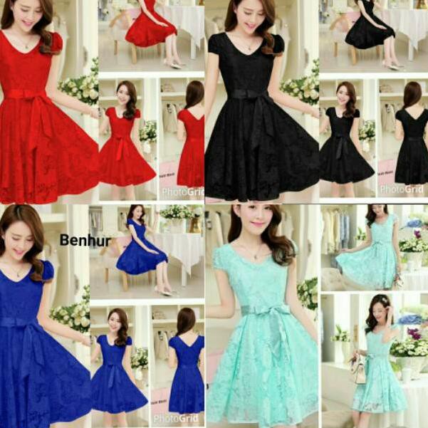 POPULAR 2018>>Dress Anggun (7WARNA). SPECIAL