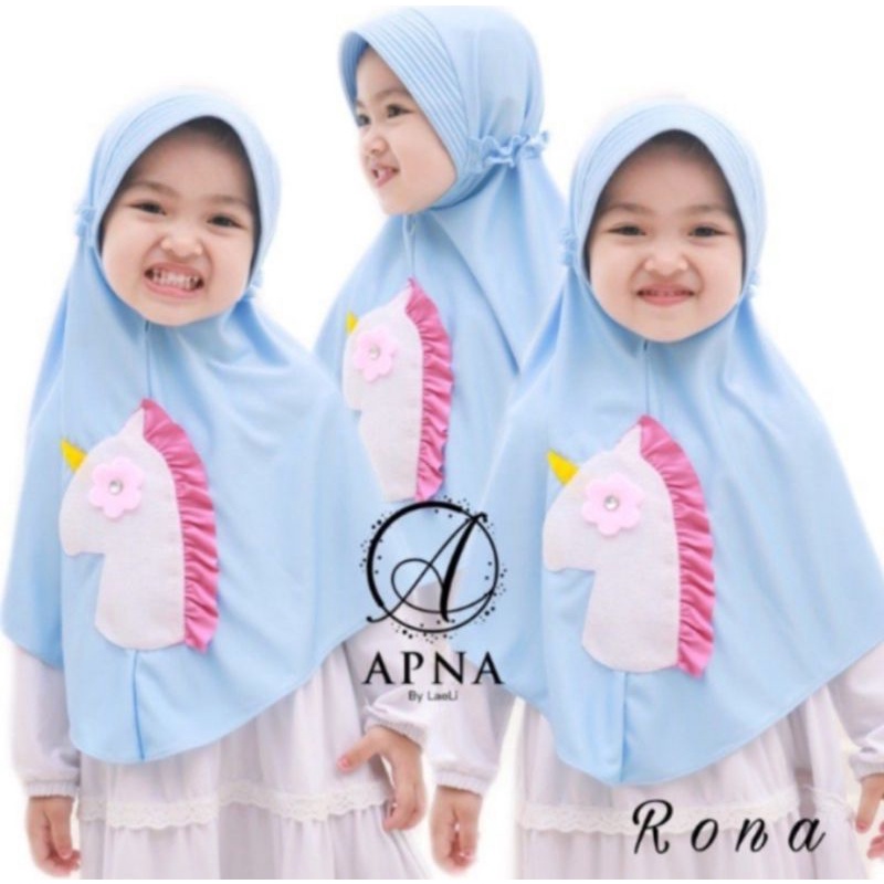 HIJAB ANAK  KUDA PONI