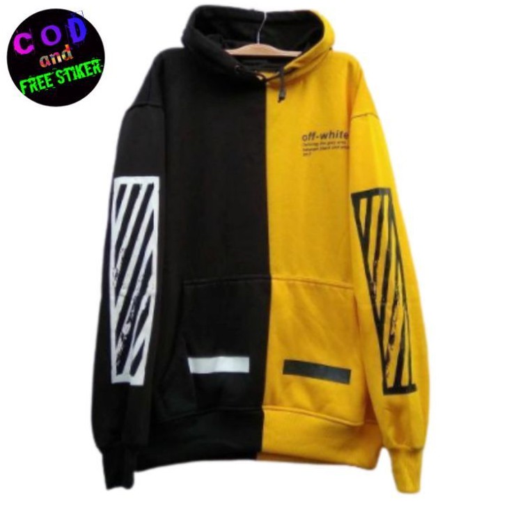 HOODIE OFF WHITE // OFF WHITE // SWEATER HOODIE