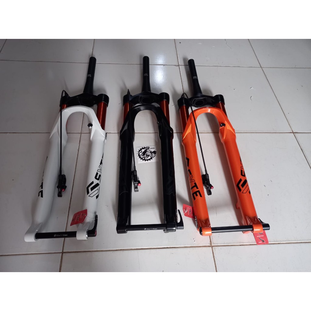 Fork shox sepeda Syte 27.5 Boost Taper Travel 120 Air Remot Lock