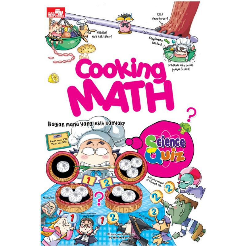 BUKU ANAK COOKING MATH SCIENCE QUIZ