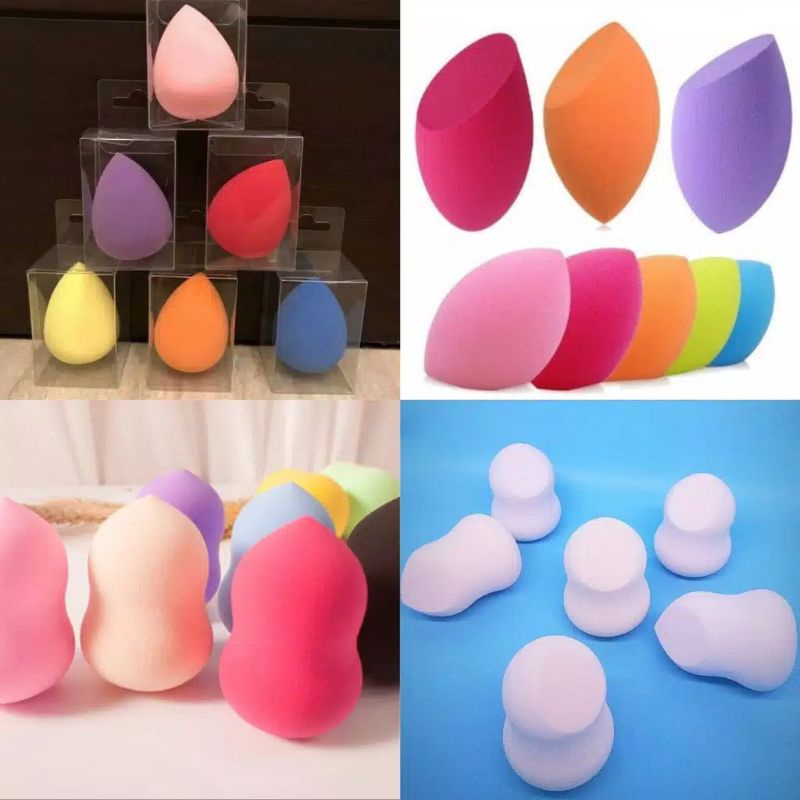 (PACKING MIKA) SPONS BLENDER TELUR GUCI / SPONS MAKE UP / SPONS MUKA /