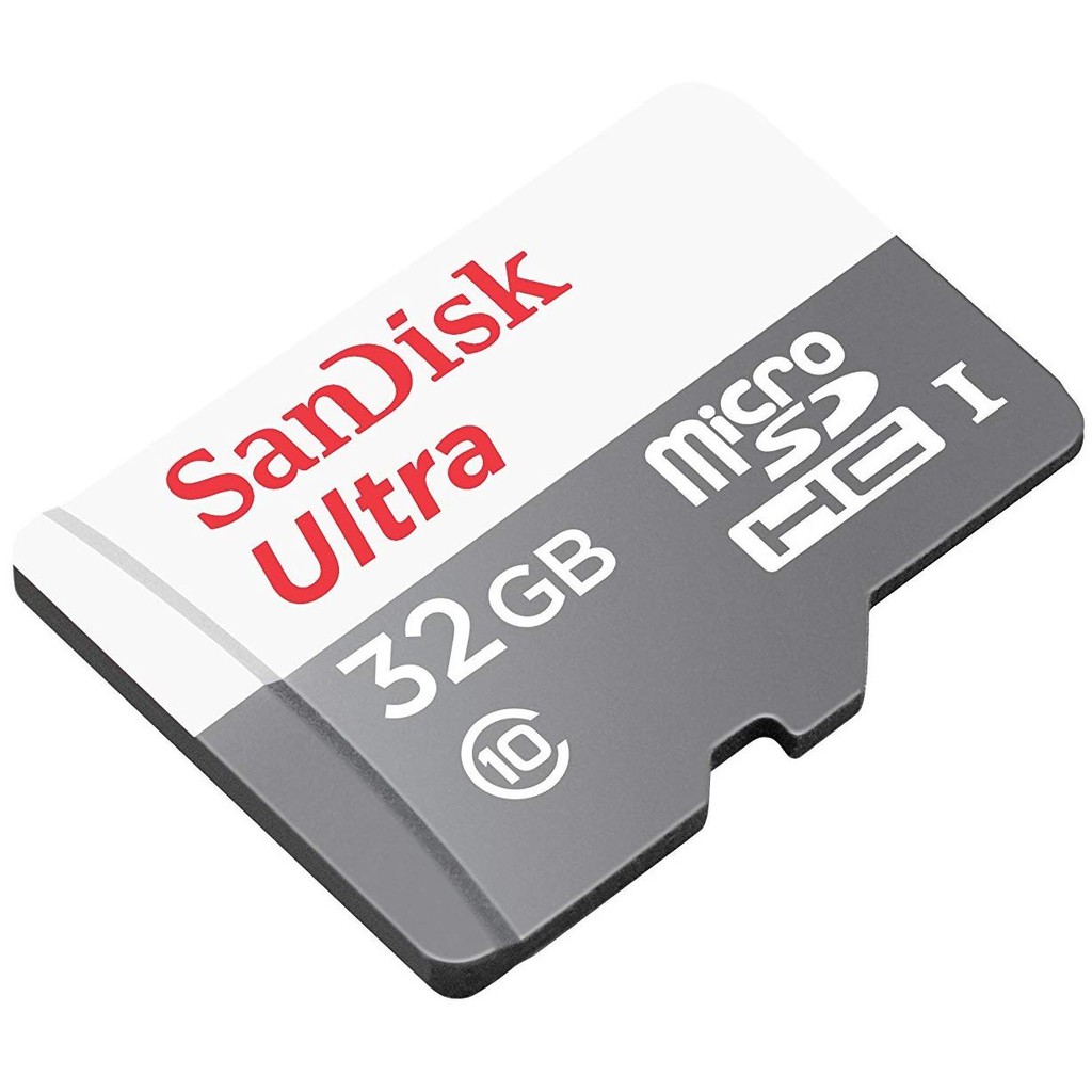 Memory Card | Micro SD 32GB SanDisk Ultra up to 100Mbps Class 10 - Garansi Resmi 7 Tahun