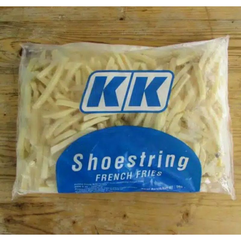 

KK Shoestring 1kg (kentang goreng beku)