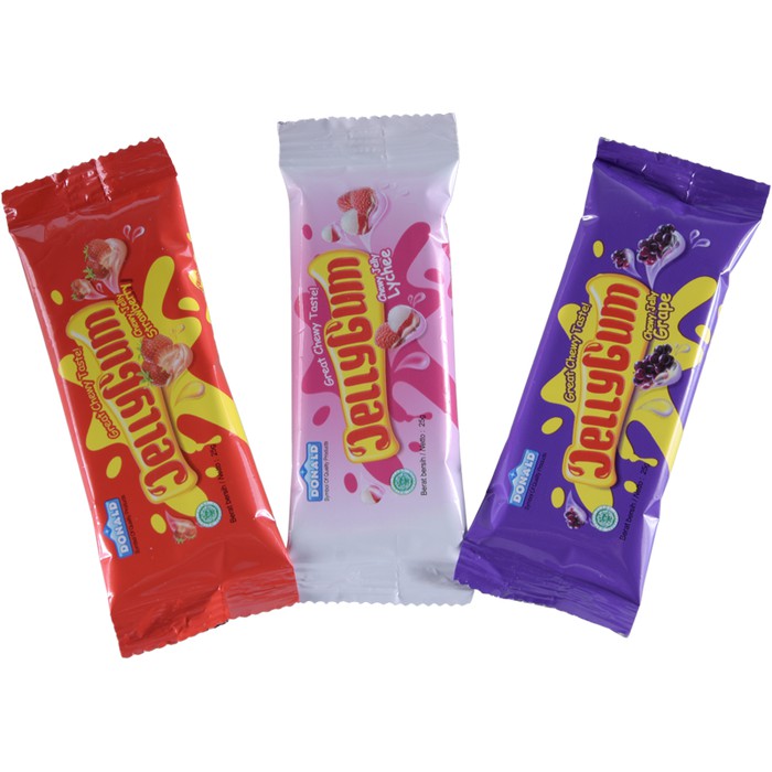 

Jelly Gum 24pcs Rasa Buah - Buahan Mix / Yakult / Jellygum / Chewy Jelly