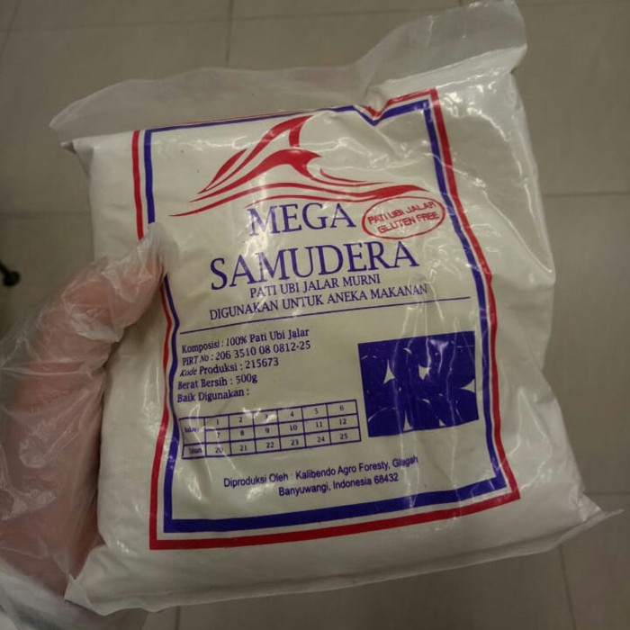 

MEGA SAMUDERA TEPUNG PATI UBI JALAR 500GR