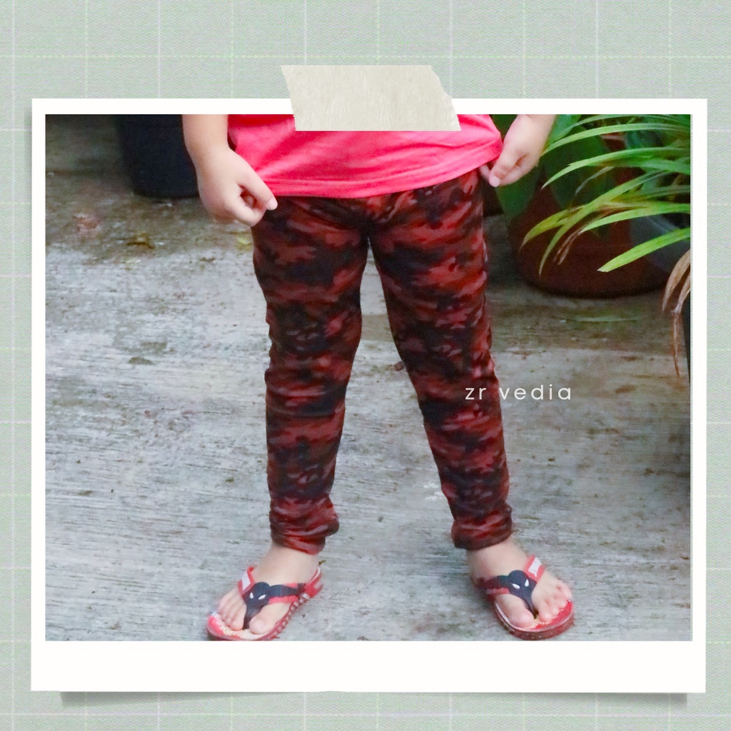 ARMY Pants uk 1-2 tahun / Bawahan Legging Leging Adem Murah Celana Panjang ABRI Anak Laki Perempuan