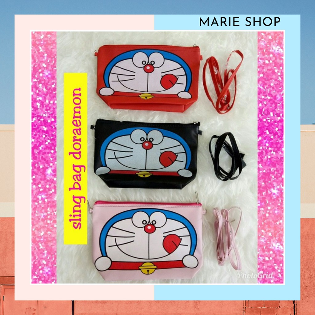  DORAEMON  SLING BAG DORAEMON  TAS  DORAEMON  TAS  SELEMPANG 