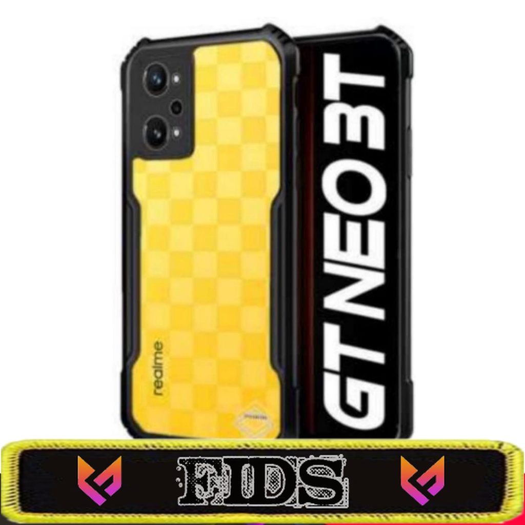 New CASE REALME GT NEO 3T 2022 Soft Hard Case Fusion ShockProof Armor Transparant Casing GT Neo 3T