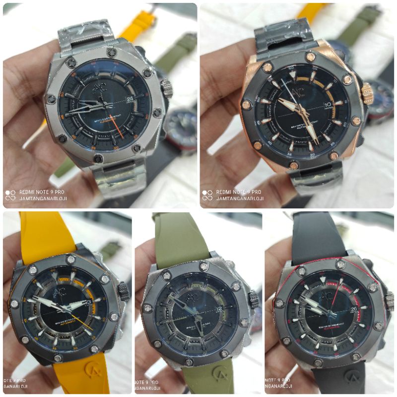 JAM TANGAN PRIA ALEXANDRE CHRISTIE COLLECTION AC 9601 NEW AC9601 OTOMATIS ORIGINAL
