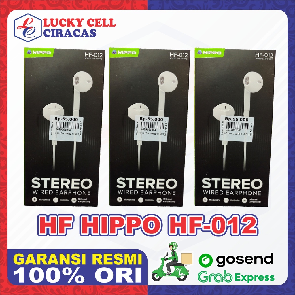 Headset Hippo Wired / Handsfree hippo stereo