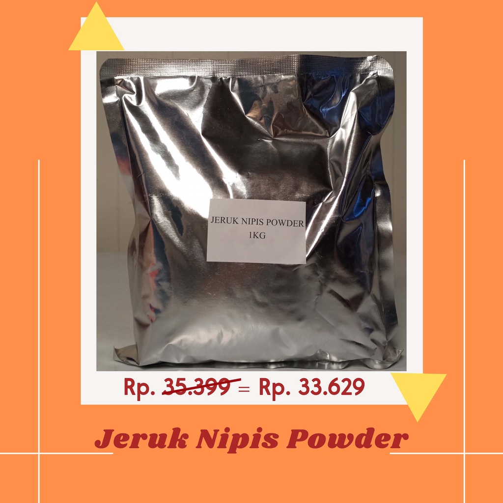 

Jeruk Nipis Powder Drink
