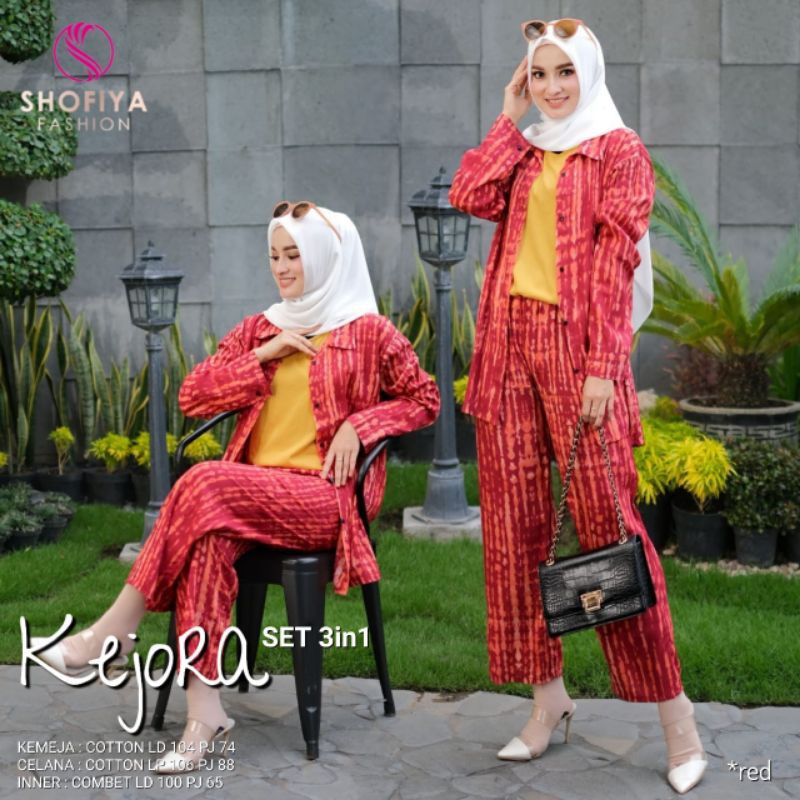 KEJORA SET 3in1 By Shofiya