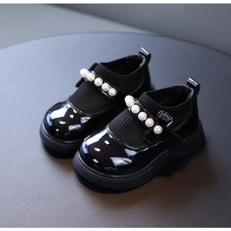 {COD} Sepatu Beads anak perempuan Non LED, Sepatu import , Sepatu Pesta Anak perempuan,Flat Shoes Import, Sepatu Formal anak Perempuan u