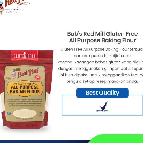 

BOB'S RED MILL GLUTEN FREE ALL PURPOSE BAKING FLOUR 623 GR