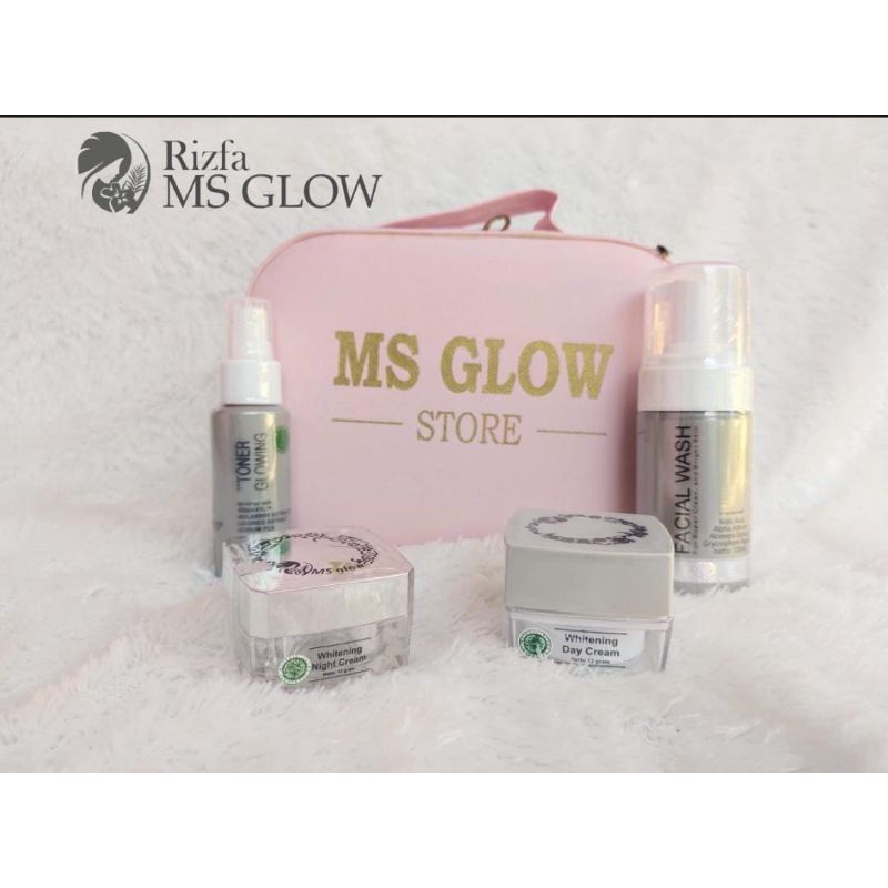 PAKET MS GLOW - WHITENING SERIES - PAKET WHITENING MS GLOW
