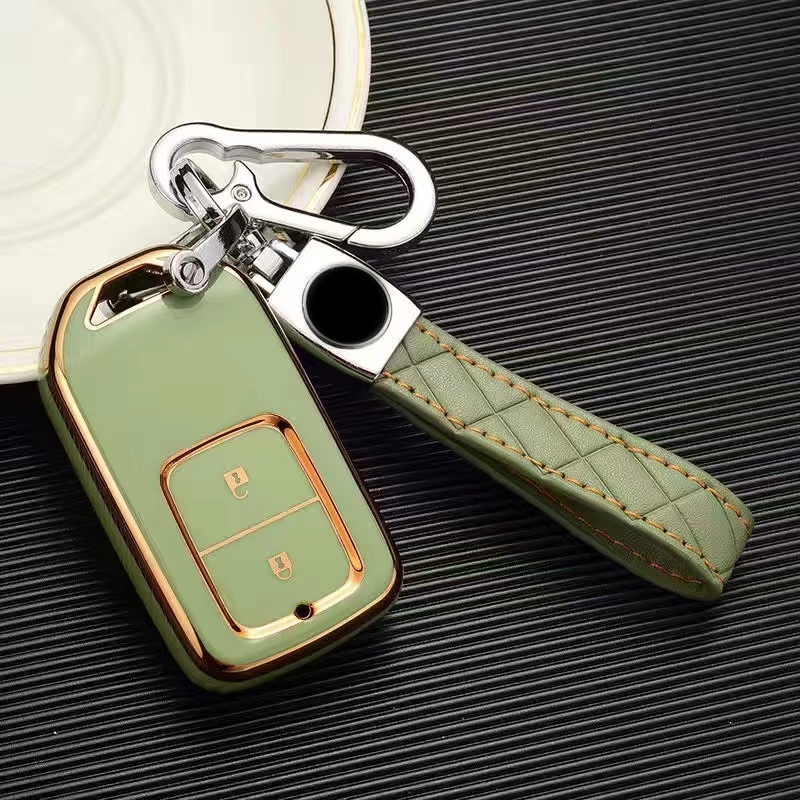 【NEW】Honda Car Key Cover CITY HRV BRV JAZZ CRV ACCORD CIVIC Key Cover honda Car Key accessories